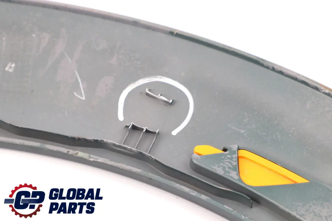 Arch Rear Right O/S British Racing Green to Mini Cooper R56 R57 LCI Cover Wheel with Part number 7216070 Mini Cooper R56 R57 LCI Cover Wheel Arch Rear Right O/S British Racing Green - SKU 7216070-BRG - Part number 7216070