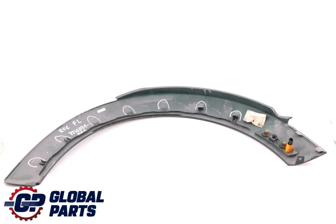 Arch Front Left N/S British Racing Green to Mini Cooper R56 R57 LCI Cover Wheel with Part number 7216071 Mini Cooper R56 R57 LCI Cover Wheel Arch Front Left N/S British Racing Green - SKU 7216071-BRG - Part number 7216071