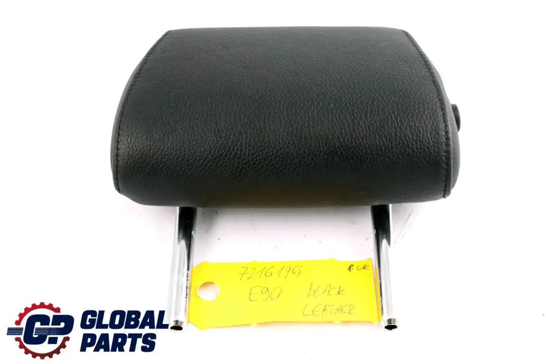 BMW 3 Reihe E90 E91 Rücksitz Mittlere Kopfstütze Hinten Leder Anthrazit - SKU 7216195 - Teilenummer 7216195