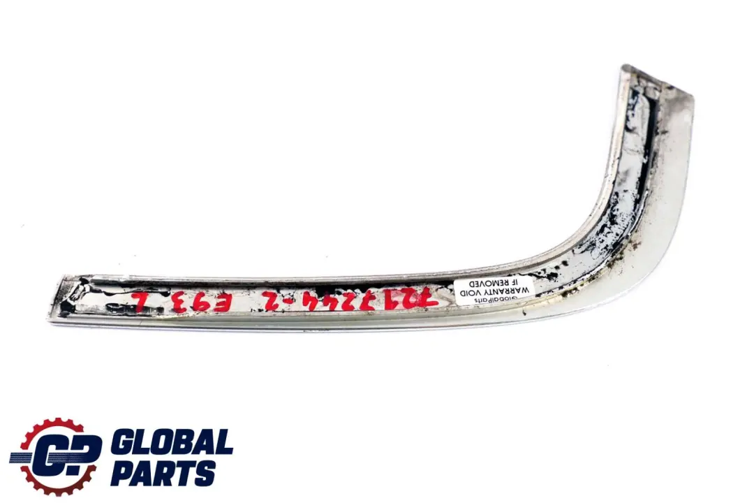 BMW 2 E93 Sello Techo Shell Techo Rigido Trasero Tira Izquierda Alu Mate - SKU 7217244-2 - Número de pieza 7217244