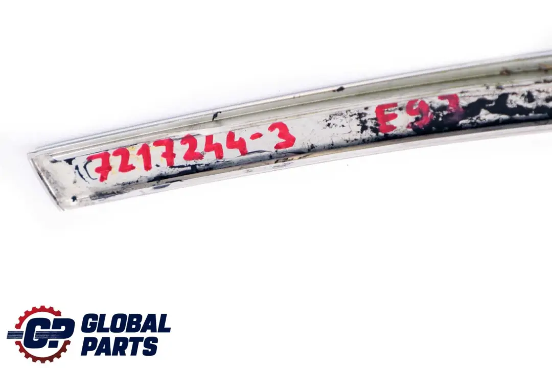 Joint Dachschale Arriere Hardtop Moulure Droite Alu Mat pour BMW 3 E93 à propos du numéro de pièce 7217244 BMW 3 E93 Joint Dachschale Arriere Hardtop Moulure Droite Alu Mat - SKU 7217244-3 - Numéro de pièce 7217244