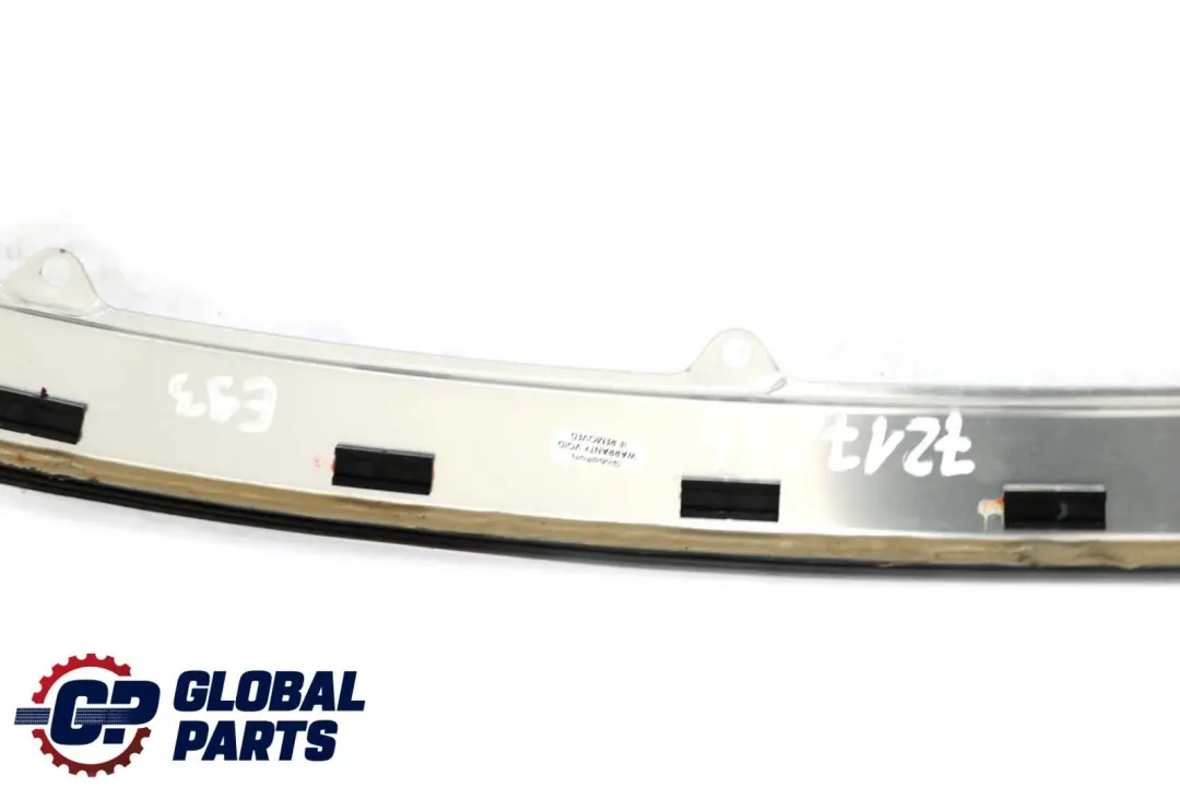 E93N LCI Junta De Sellado Para Techo Trasero Aluminio Mate para BMW E93 con número de pieza 7217244 BMW E93 E93N LCI Junta De Sellado Para Techo Trasero Aluminio Mate - SKU 7217244 - Número de pieza 7217244