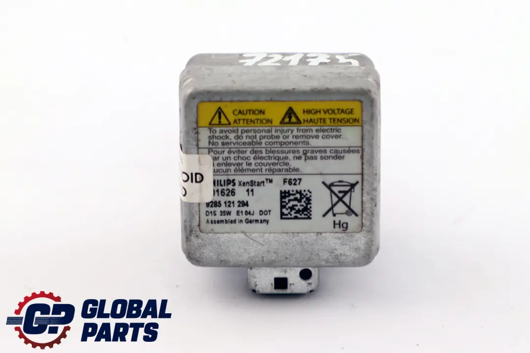 Ampoule phare xenon avec disp. Allumage pour BMW 1 3 5 Serie E87 E90 E60 F10 à propos du numéro de pièce 7217509 BMW 1 3 5 Serie E87 E90 E60 F10 Ampoule phare xenon avec disp. Allumage - SKU 7217509-1 - Numéro de pièce 7217509