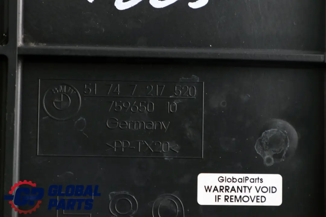 BMW Z4 Series E89 Engine Shield Support Bracket - SKU 7217520 - Part number 7217520