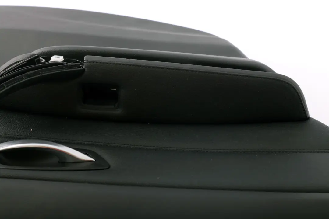 Türkarte Futter schwarz Leder Trim Panel hinten links für BMW E90 E90N mit Teilenummer 51427217579 BMW E90 E90N Türkarte Futter schwarz Leder Trim Panel hinten links - SKU 7217579 - Teilenummer 51427217579
