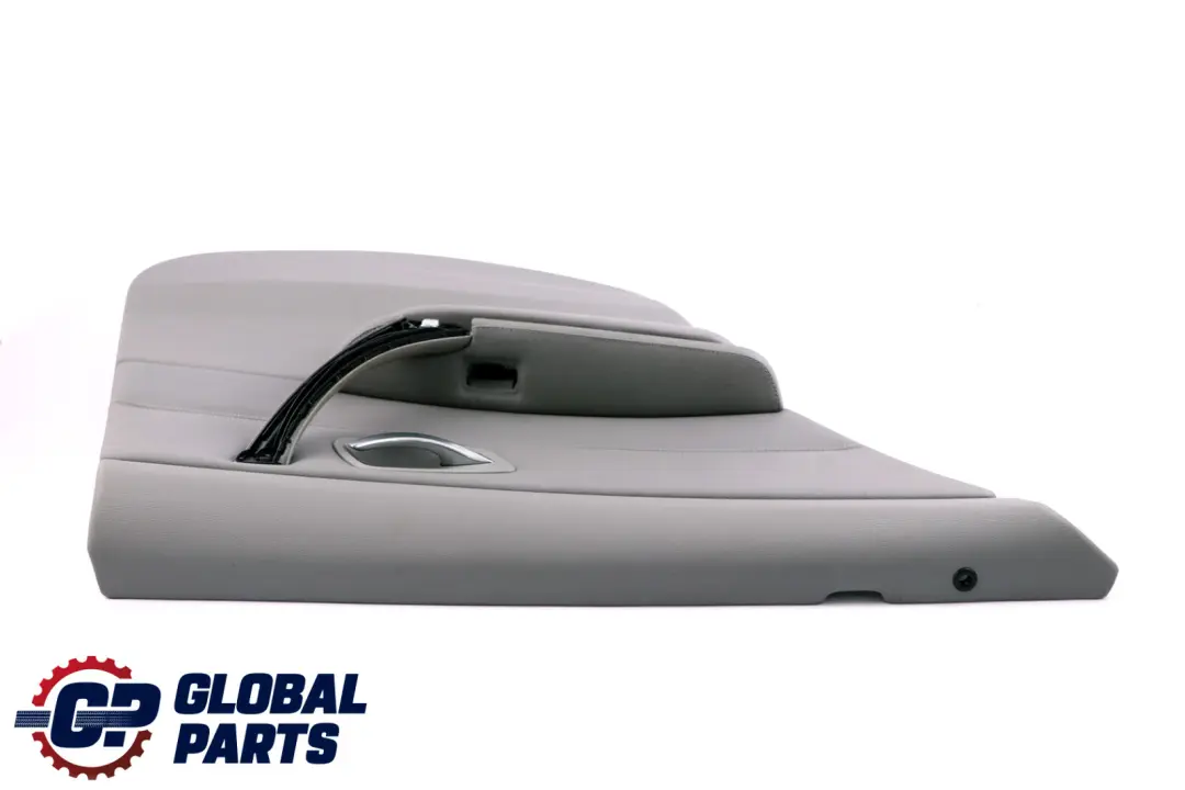 Left Door Card Lining Grey Leather Trim Panel para BMW E90 Rear con número de pieza 7217581 BMW E90 Rear Left Door Card Lining Grey Leather Trim Panel - SKU 7217581 - Número de pieza 7217581