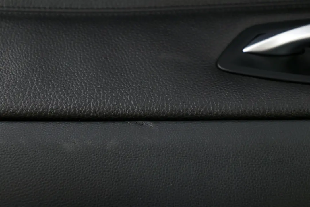 BMW 3 Reihe E90 E91 Türverkleidung Hinten Rechts Leder Schwarz - SKU 7217612 - Teilenummer 7217612