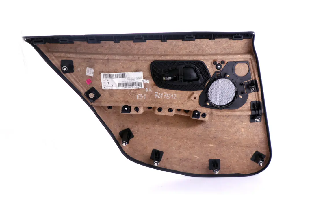 Tapicerka Boczek Drzwi Prawy Tył do BMW E90 E91 o numerze 7217612 BMW E90 E91 Tapicerka Boczek Drzwi Prawy Tył - SKU 7217612 - Numer Części 7217612