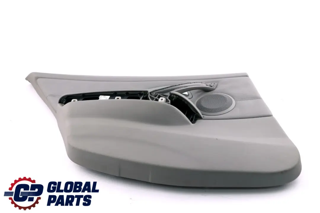 BMW E91 Touring arrière Carte de porte gauche Panneau de garniture en cuir gris - SKU 7217613 - Numéro de pièce 7217613