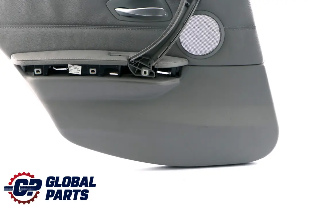 Left N/S Door Card Leather Grey Trim Panel to BMW 3 Series E91 Touring Rear with Part number 7217613 BMW 3 Series E91 Touring Rear Left N/S Door Card Leather Grey Trim Panel - SKU 7217613 - Part number 7217613