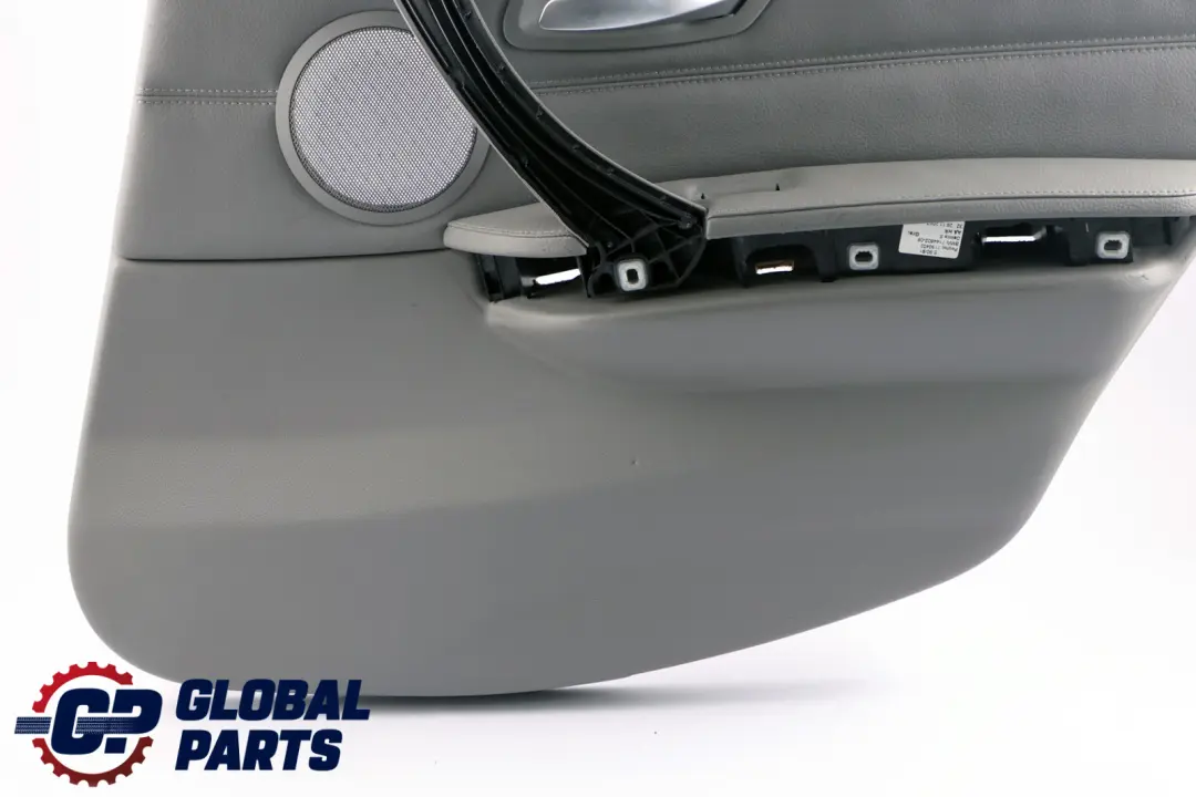 Right O/S Door Card Lining Panel Grey Leather to BMW 3 Series E90 E91 Rear with Part number 7217614 BMW 3 Series E90 E91 Rear Right O/S Door Card Lining Panel Grey Leather - SKU 7217614-1 - Part number 7217614