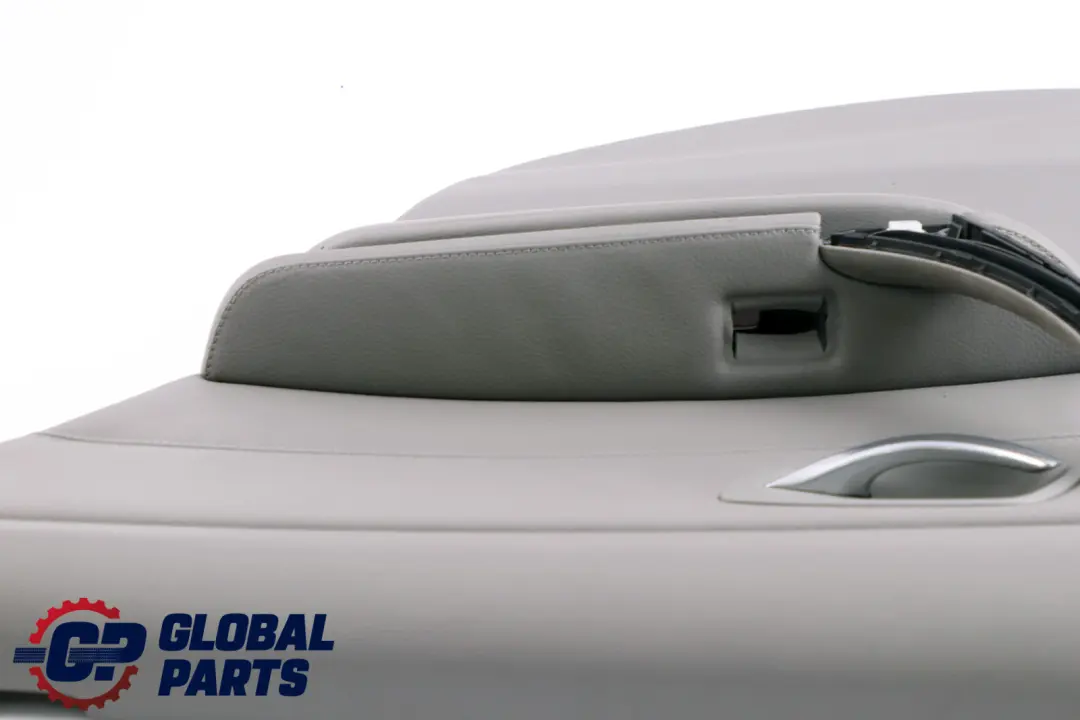 Right O/S Door Card Lining Panel Grey Leather to BMW 3 Series E90 E91 Rear with Part number 7217614 BMW 3 Series E90 E91 Rear Right O/S Door Card Lining Panel Grey Leather - SKU 7217614-1 - Part number 7217614