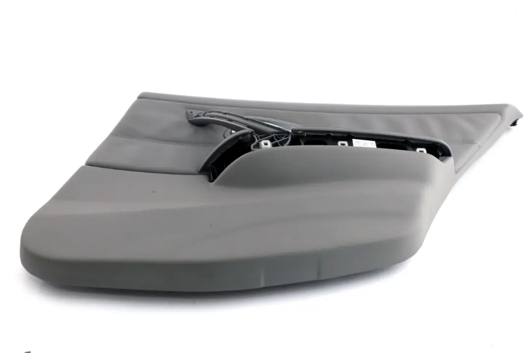 BMW 3 SERIES E90 E90N E91 E91N LCi DOOR LINING CARD LEATHER REAR RIGHT GREY O/S - SKU 7217614 - Part number 51427217614
