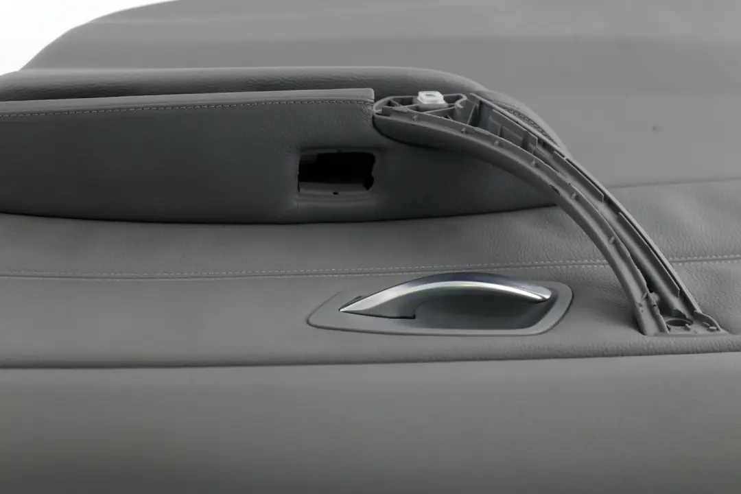 BMW 3 SERIES E90 E90N E91 E91N LCi DOOR LINING CARD LEATHER REAR RIGHT GREY O/S - SKU 7217614 - Part number 51427217614