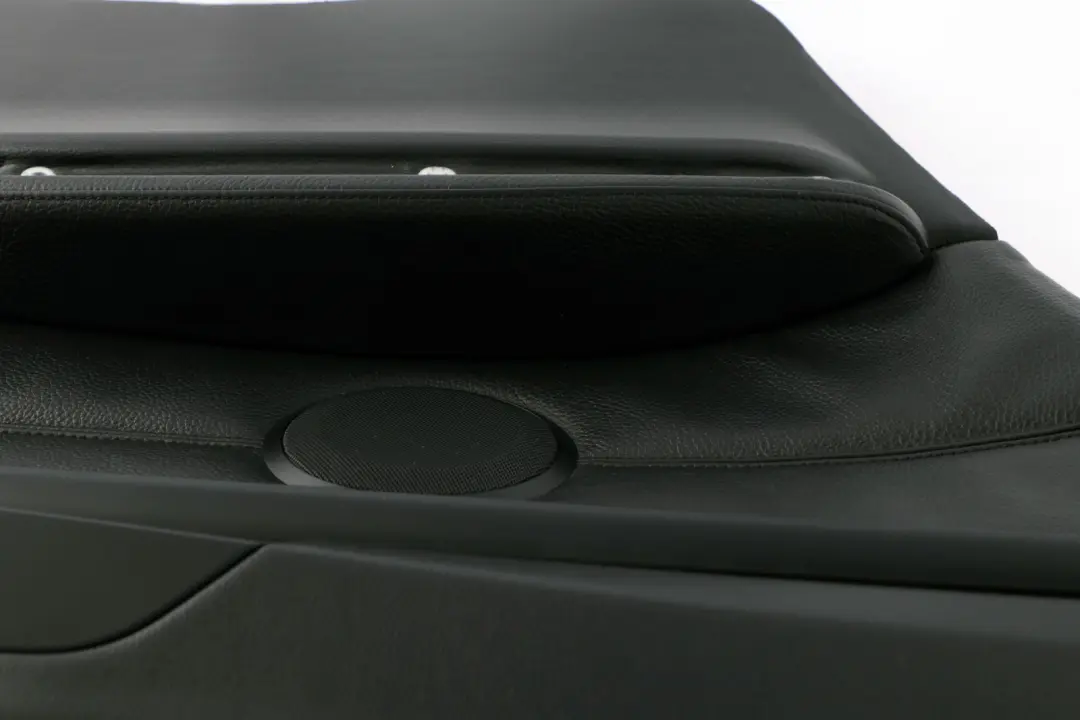 Left N/S Lateral Trim Panel Lining Black Leather to BMW 3 Series E92 1 Rear with Part number 7218807 BMW 3 Series E92 1 Rear Left N/S Lateral Trim Panel Lining Black Leather - SKU 7218807-1 - Part number 7218807