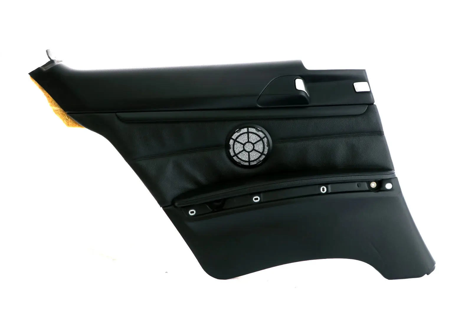 BMW 3 er E92 Coupe Seitenverkleidung hinten links Schwarz Leder