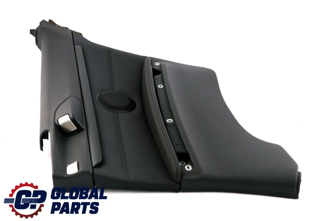 BMW 3 Series E92 1 Rear Right O/S Lateral Trim Panel Lining Black Leather - SKU 7218808-1 - Part number 7218808