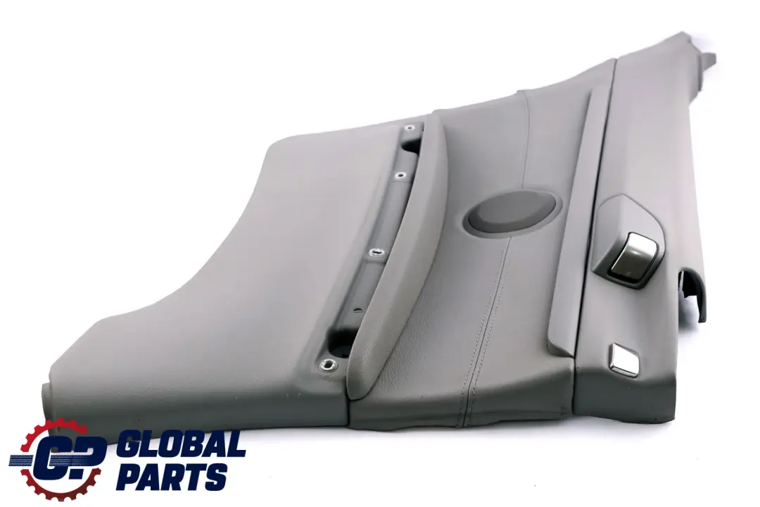 Left N/S Lateral Trim Panel Lining Grey Leather to BMW 3 Series E92 Coupe Rear with Part number 7218809 BMW 3 Series E92 Coupe Rear Left N/S Lateral Trim Panel Lining Grey Leather - SKU 7218809 - Part number 7218809