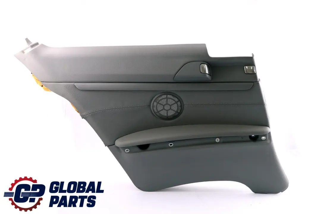 Left N/S Lateral Trim Panel Lining Grey Leather to BMW 3 Series E92 Coupe Rear with Part number 7218809 BMW 3 Series E92 Coupe Rear Left N/S Lateral Trim Panel Lining Grey Leather - SKU 7218809 - Part number 7218809