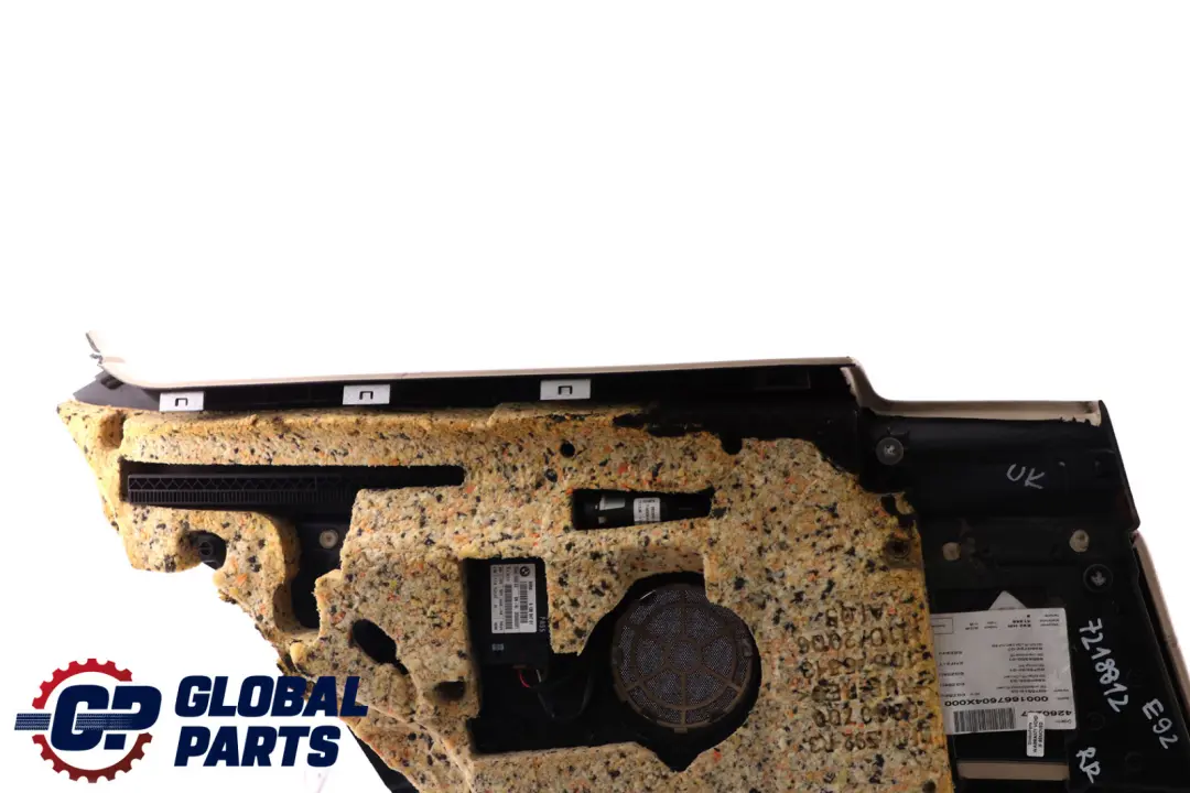 BMW 3 Reihe E92 Coupe Seitenverkleidung Hinten Rechts Beige Leder - SKU 7218812 - Teilenummer 7218812