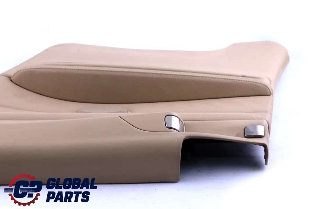 Right O/S Lateral Trim Panel Lining Beige Leather to BMW 3 Series E92 Coupe Rear with Part number 7218812 BMW 3 Series E92 Coupe Rear Right O/S Lateral Trim Panel Lining Beige Leather - SKU 7218812 - Part number 7218812