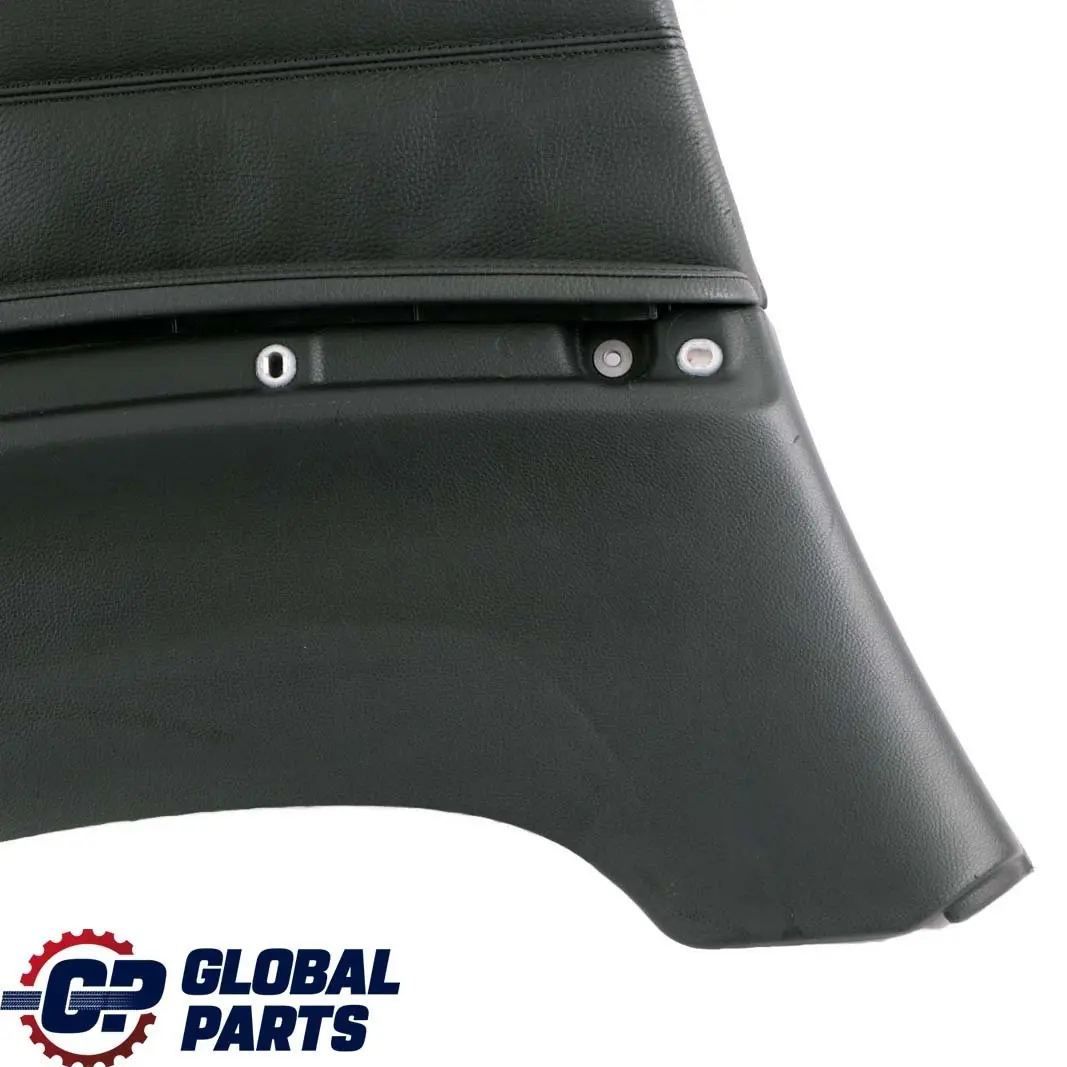 Left N/S Lateral Trim Panel Lining Black Leather to BMW 3 Series E92 Coupe Rear with Part number 7218819 BMW 3 Series E92 Coupe Rear Left N/S Lateral Trim Panel Lining Black Leather - SKU 7218819 - Part number 7218819