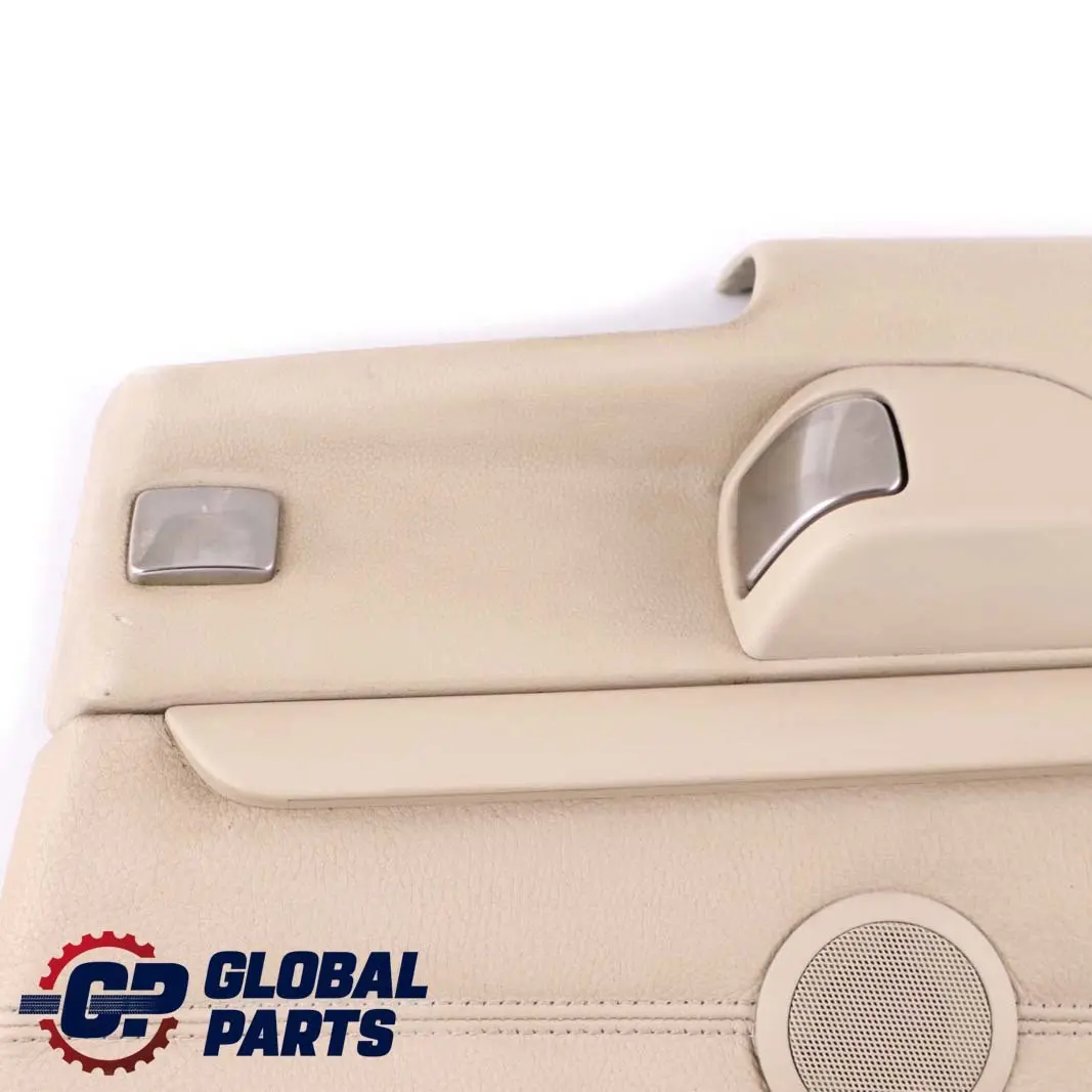 Right O/S Lateral Trim Panel Lining Cream Beige Leather to BMW 3 Series E92 Rear with Part number 7218824 BMW 3 Series E92 Rear Right O/S Lateral Trim Panel Lining Cream Beige Leather - SKU 7218824 - Part number 7218824