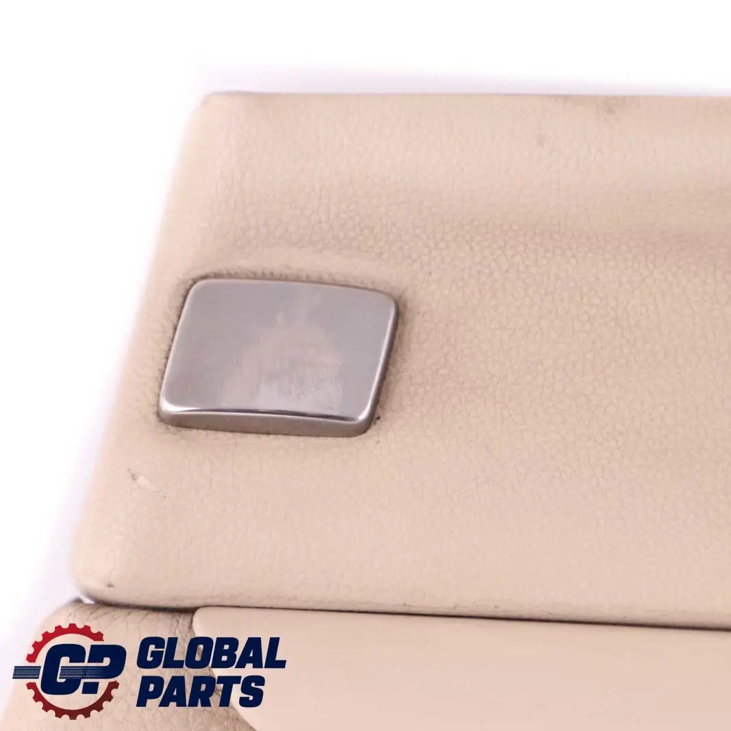 Right O/S Lateral Trim Panel Lining Cream Beige Leather to BMW 3 Series E92 Rear with Part number 7218824 BMW 3 Series E92 Rear Right O/S Lateral Trim Panel Lining Cream Beige Leather - SKU 7218824 - Part number 7218824