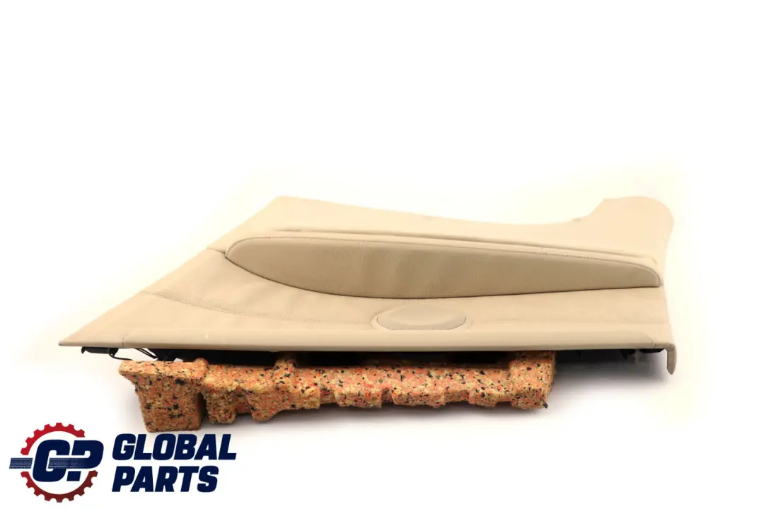 Right O/S Lateral Trim Panel Lining Leather Cream Beige to BMW 3 E93 Cabrio Rear with Part number 7218920 BMW 3 E93 Cabrio Rear Right O/S Lateral Trim Panel Lining Leather Cream Beige - SKU 7218920 - Part number 7218920