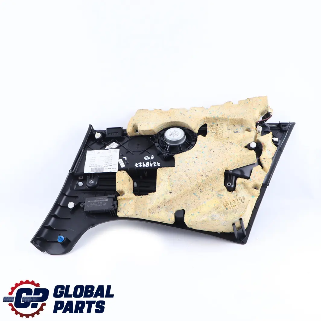 Left N/S Lateral Trim Panel Lining Black Leather Dakota to BMW 3 E93 Cabrio Rear with Part number 7218927 BMW 3 E93 Cabrio Rear Left N/S Lateral Trim Panel Lining Black Leather Dakota - SKU 7218927 - Part number 7218927