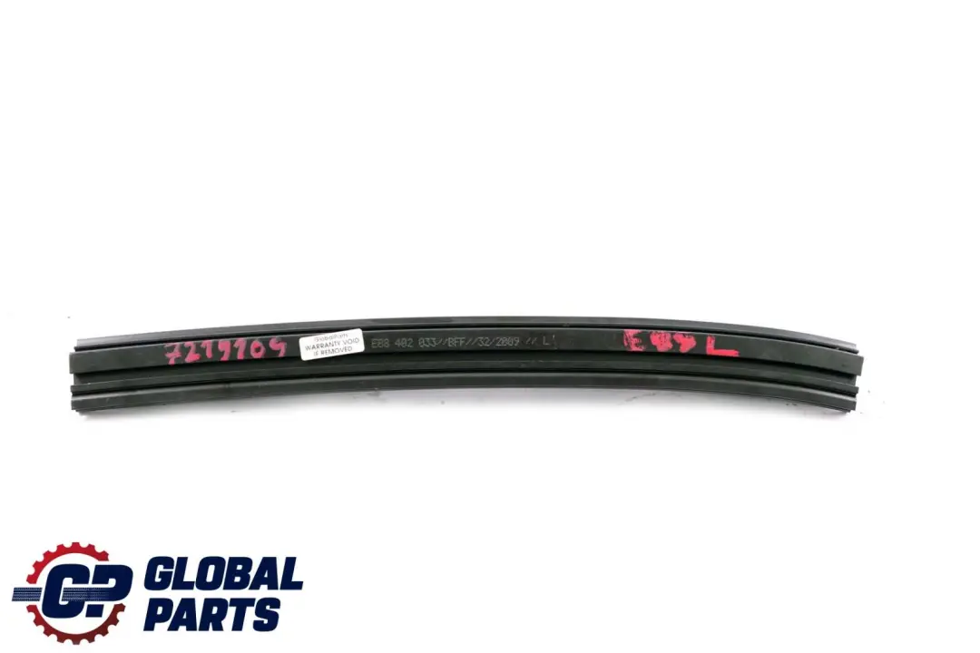 Dichtung Mitte Dachrahmen Mitte Links für BMW 1 er E88 Cabrio mit Teilenummer 7219109 BMW 1 er E88 Cabrio Dichtung Mitte Dachrahmen Mitte Links - SKU 7219109 - Teilenummer 7219109