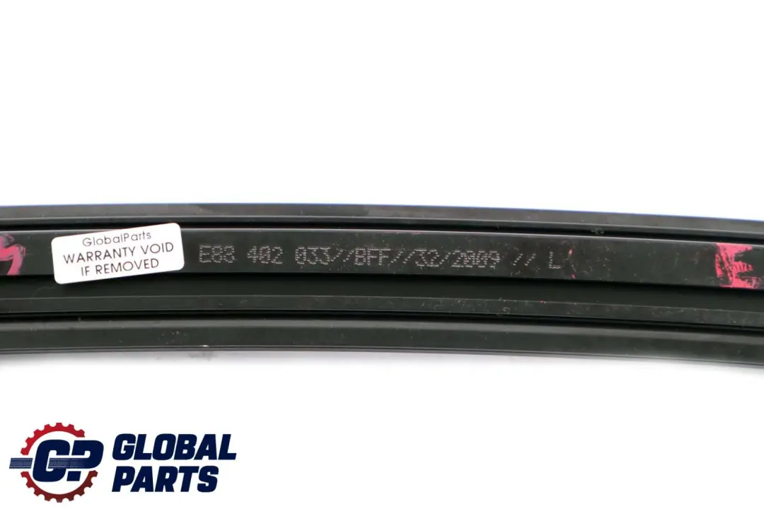 BMW 1 er E88 Cabrio Dichtung Mitte Dachrahmen Mitte Links - SKU 7219109 - Teilenummer 7219109