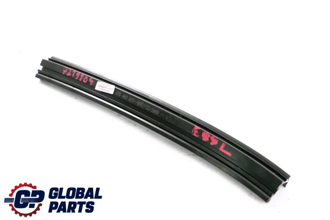 Folding Top Seal Frame Sliding Roof Middle Left to BMW 1 Series E88 Cabrio with Part number 7219109 BMW 1 Series E88 Cabrio Folding Top Seal Frame Sliding Roof Middle Left - SKU 7219109 - Part number 7219109