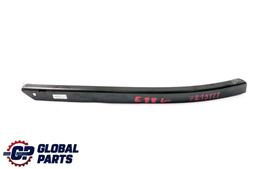 Folding Top Seal Sliding Roof Rear Left N/S to BMW 1 Series E88 Cabrio with Part number 7219111 BMW 1 Series E88 Cabrio Folding Top Seal Sliding Roof Rear Left N/S - SKU 7219111 - Part number 7219111