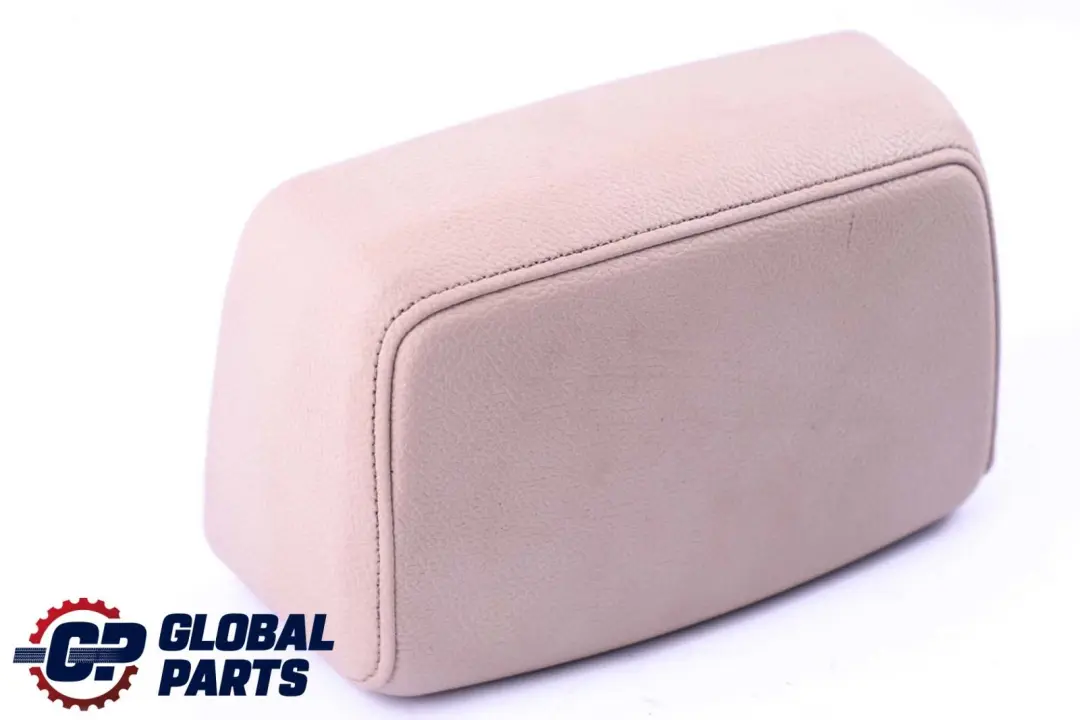 BMW X5 X6 E70 E71 Front Sport Seat Headrest Leather Cover Oyster - SKU 7219532 - Part number 7219532