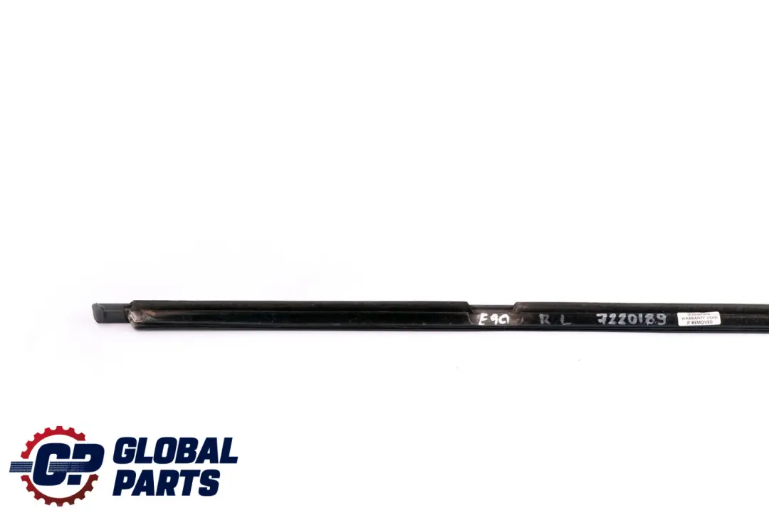 BMW E90 Plaque D'egout Exterieur Porte Arriere Gauche Noir Brillant - SKU 7220189 - Numéro de pièce 7220189