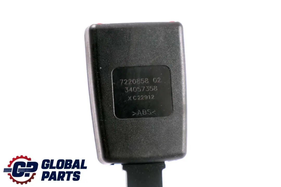 BMW F01 F02 LCI Hebilla correa cinturón inferior asiento trasero derecho - SKU 7220858 - Número de pieza 7220858