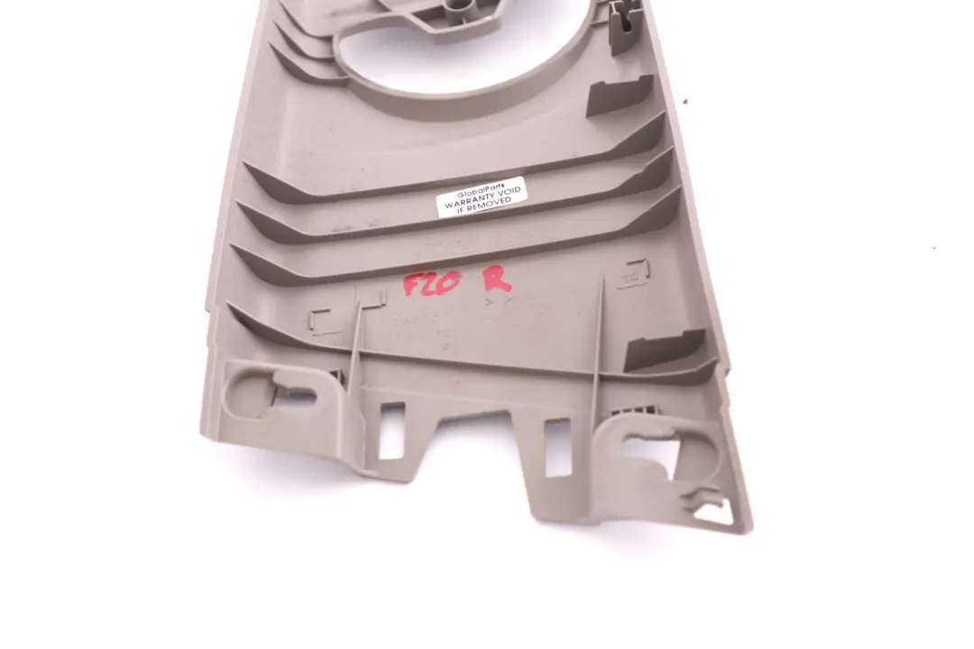 BMW F20 Colonna B Superiore Destra Trim Cover Panel Everest Grey - SKU 7221026 - Numero di parte 7250198