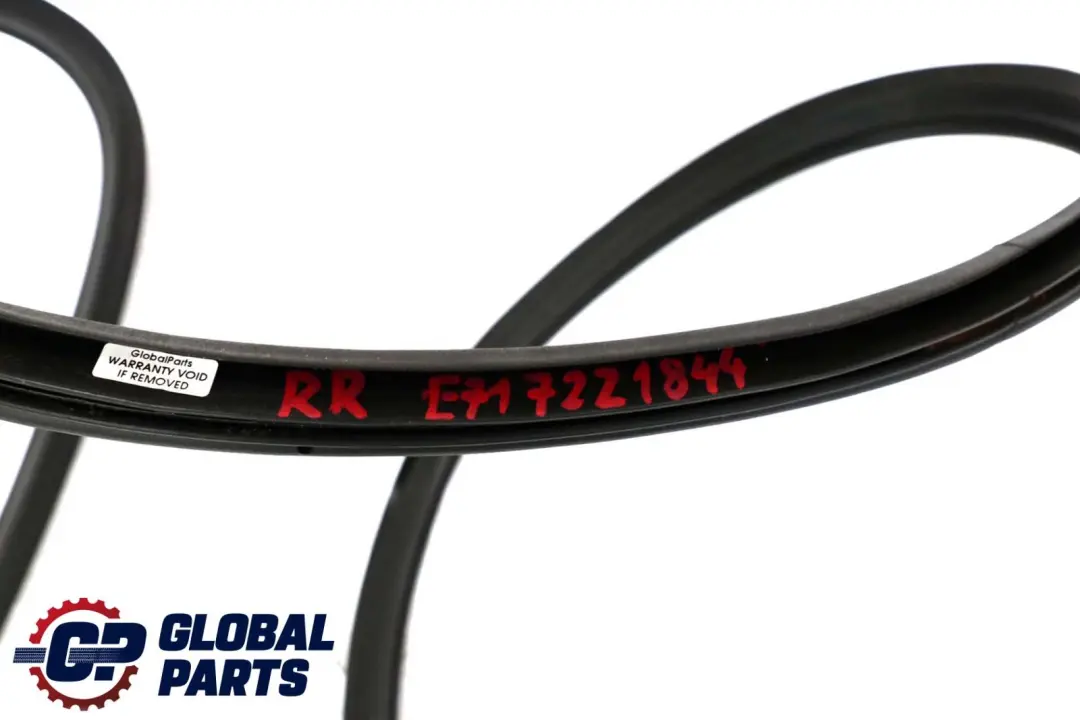 BMW X6 E71 Guarnizione Porta Paraurti Posteriore Destro Gomma - SKU 7221844 - Numero di parte 7221844