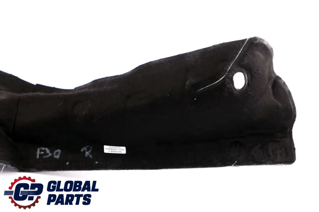 BMW F30 F31 F32 Aislamiento Acustico Carcasa Rueda Trasera Derecha - SKU 7221972 - Número de pieza 7221972