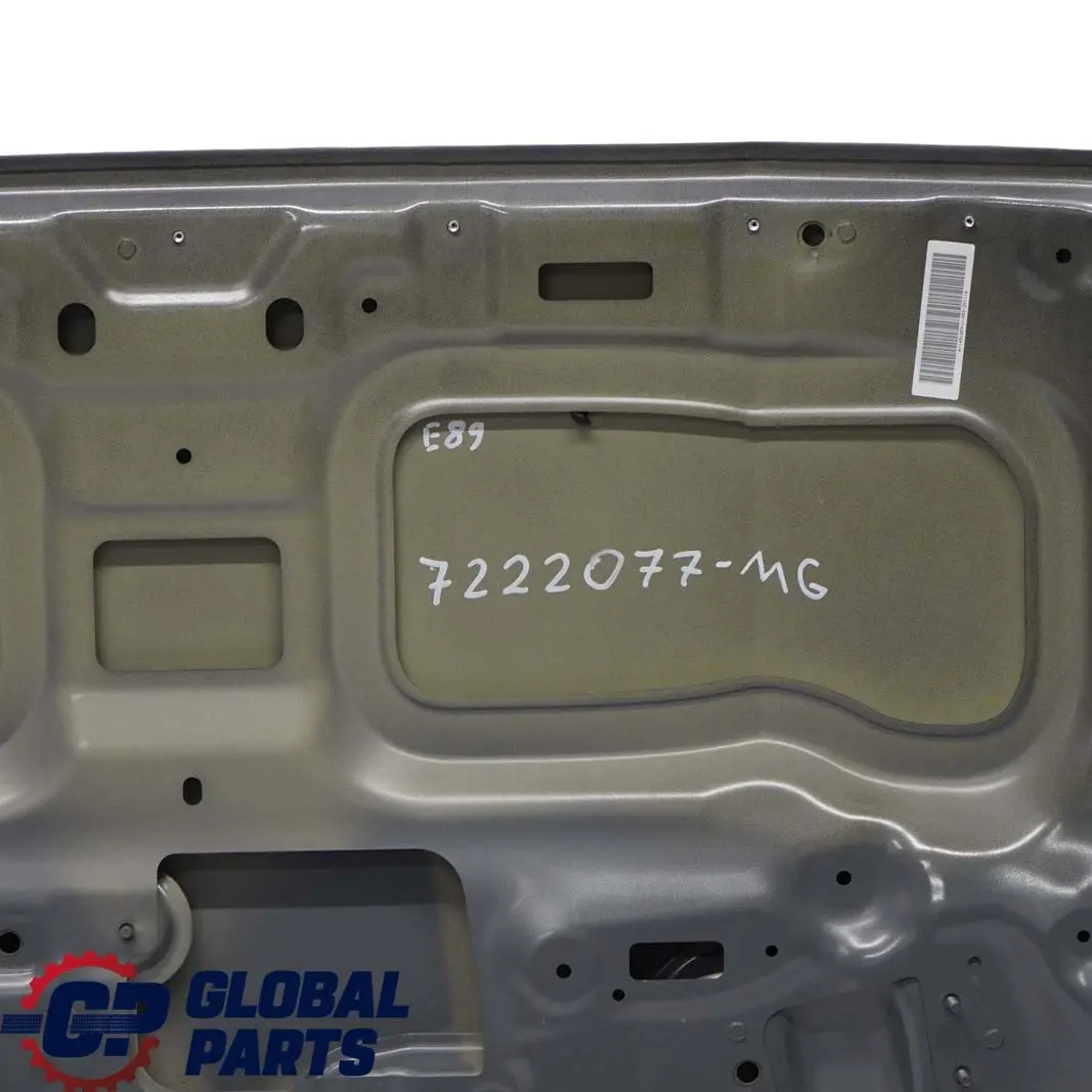 Folding Top Hardtop Techo Shell Delantero Mineralgrau Gris - B39 para BMW Z4 E89 con número de pieza 7222077 BMW Z4 E89 Folding Top Hardtop Techo Shell Delantero Mineralgrau Gris - B39 - SKU 7222077-MG - Número de pieza 7222077