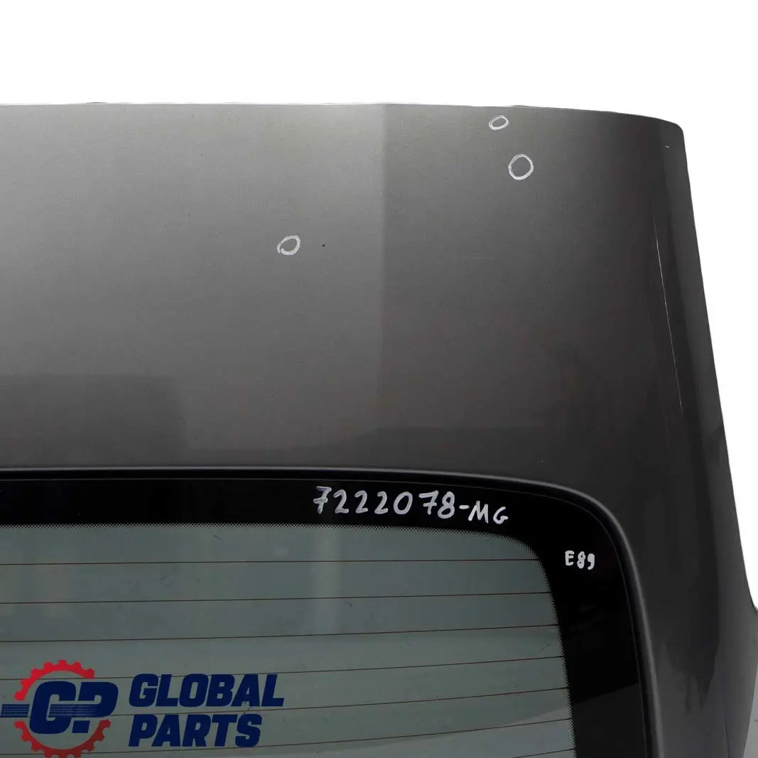BMW Z4 E89 Rear Folding Top Hardtop Roof Shell Window Mineralgrau Grey - B39 - SKU 7222078-MG - Part number 7222078