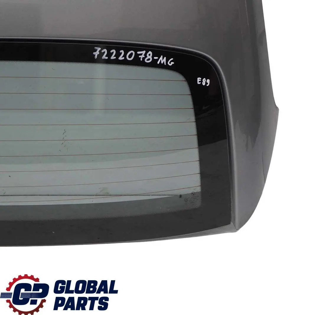 BMW Z4 E89 Cabrio Cappotta Dachschale Posteriore Disco Grigio Minerale - B39 - SKU 7222078-MG - Numero di parte 7222078