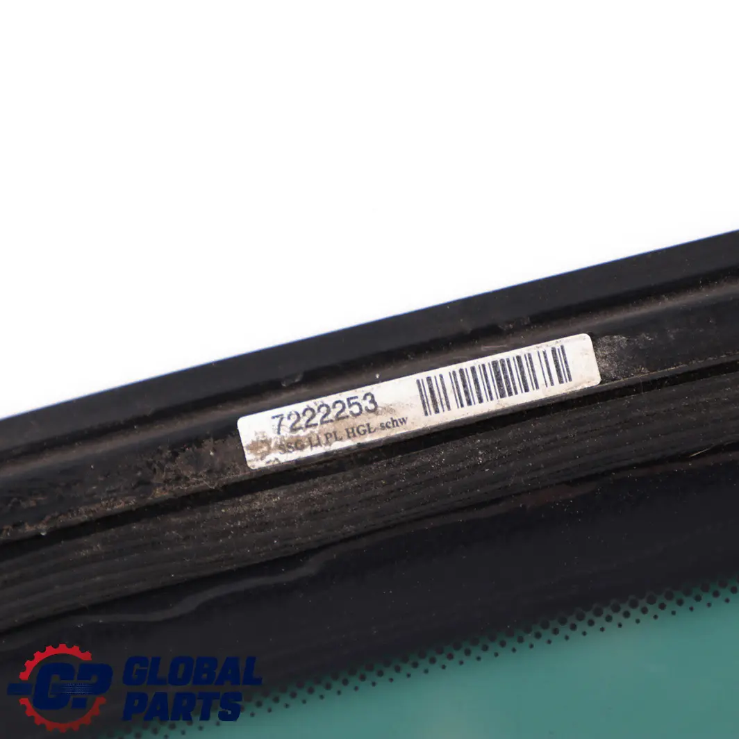 Seitenscheibe Sonnenschutzglas Hinten Links AS3 Glanzschwarz für BMW 3 Er E91 mit Teilenummer 7222255 BMW 3 Er E91 Seitenscheibe Sonnenschutzglas Hinten Links AS3 Glanzschwarz - SKU 7222255 - Teilenummer 7222255