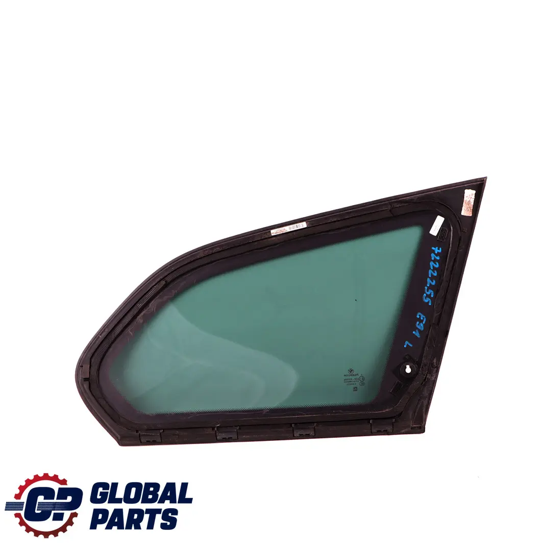 BMW E91 E91N LCI Vetro Oscurato Posteriore Sinistro Laterale AS3 High Gloss - SKU 7222255 - Numero di parte 7222255