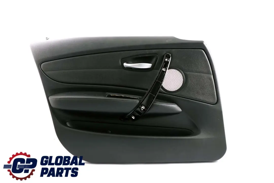 Front Left N/S Door Card Trim Panel Black Leather to BMW 1 Series E87 LCI with Part number 7224345 BMW 1 Series E87 LCI Front Left N/S Door Card Trim Panel Black Leather - SKU 7224345 - Part number 7224345