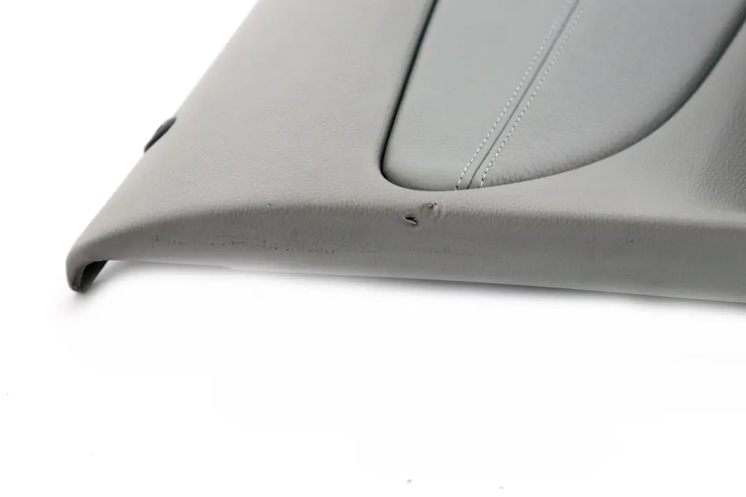 Front Left N/S Door Card Trim Panel Grey Leather to BMW 1 Series E87 LCI with Part number 7224347 BMW 1 Series E87 LCI Front Left N/S Door Card Trim Panel Grey Leather - SKU 7224347 - Part number 7224347