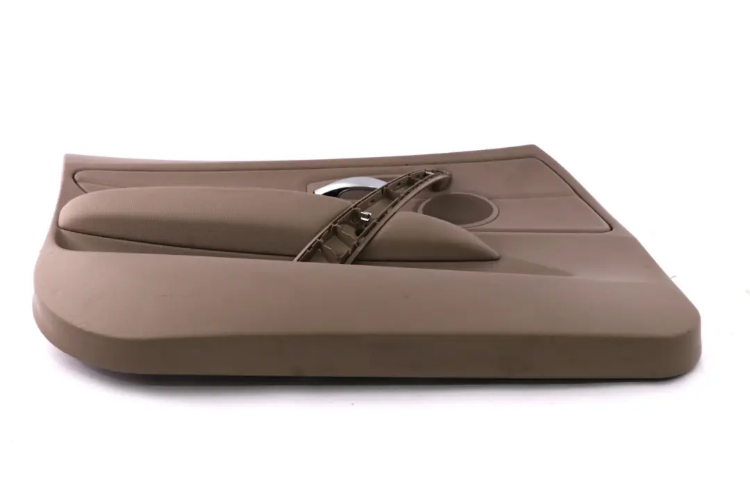 BMW 1 Series E87 LCI Front Left N/S Door Card Trim Panel Beige Leather - SKU 7224349 - Part number 7224349