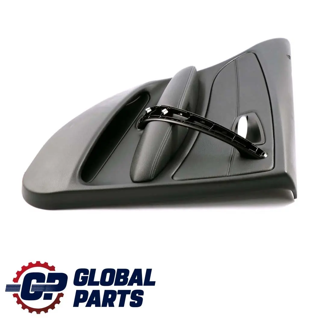 Left N/S Door Card Lining Panel Leather Boston Black to BMW 1 Series E87 LCI Rear with Part number 7224353 BMW 1 Series E87 LCI Rear Left N/S Door Card Lining Panel Leather Boston Black - SKU 7224353 - Part number 7224353