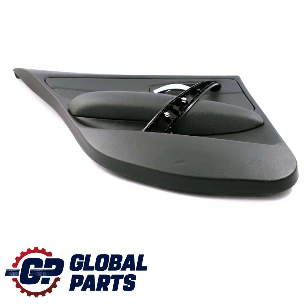 BMW 1 Series E87 LCI Rear Left N/S Door Card Lining Panel Leather Boston Black - SKU 7224353 - Part number 7224353